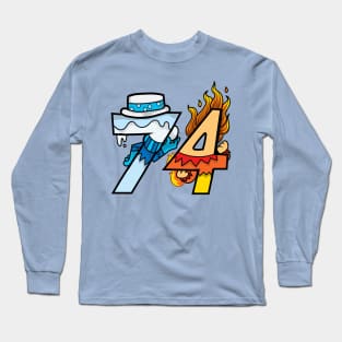 Too Much Cold Since '74 Long Sleeve T-Shirt